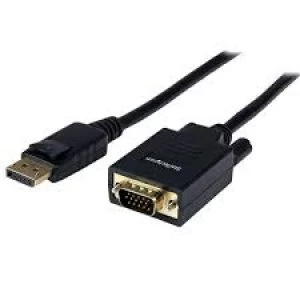 Image of StarTech 3 feet DisplayPort to VGA Cable MM