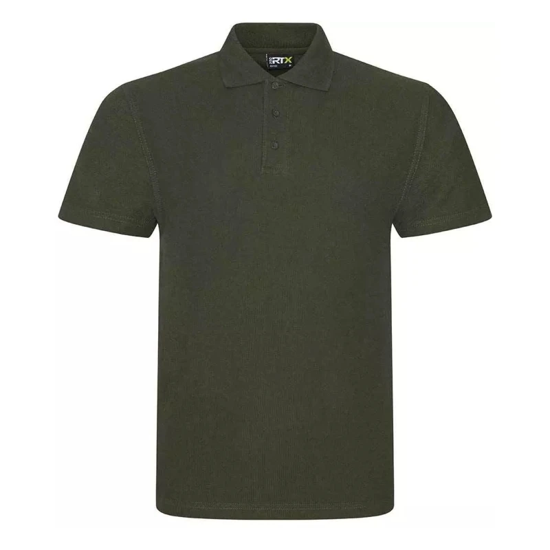 Image of PRO RTX Womens Pique Polo Shirt in Khaki Size: XS Khaki Female XS