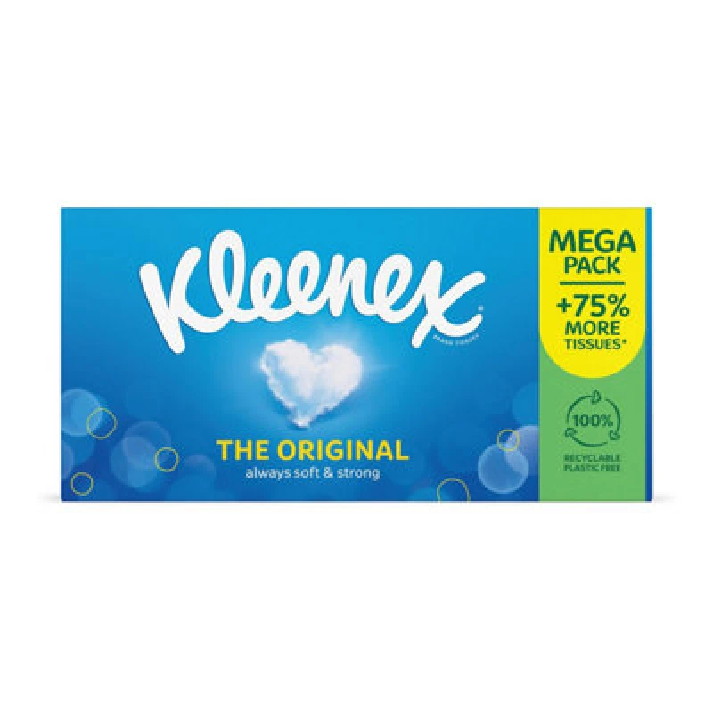 Image of Kleenex Original Tissues Mega Pack x 112