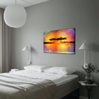 Image of 70100ABSC - 010 Multicolor Decorative Canvas Painting