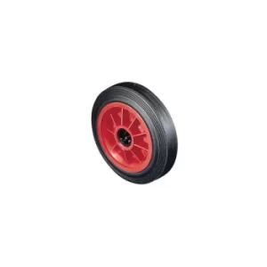 Image of Atlas Workholders Rubber Tyre Polyprop' Centre 200MM-3/4"B Wheel