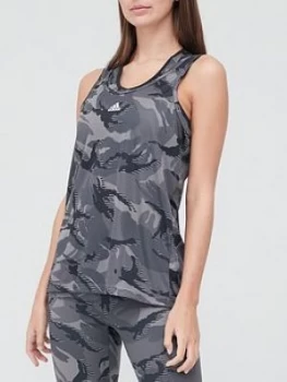 Image of Adidas Camo Tank - Grey