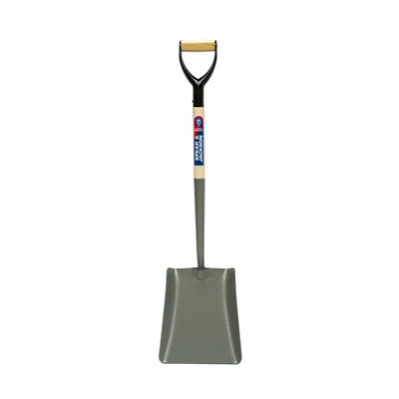 Image of Spear and Jackson Neverbend Solid Socket Square Mouth Contractors Shovel 2029RW