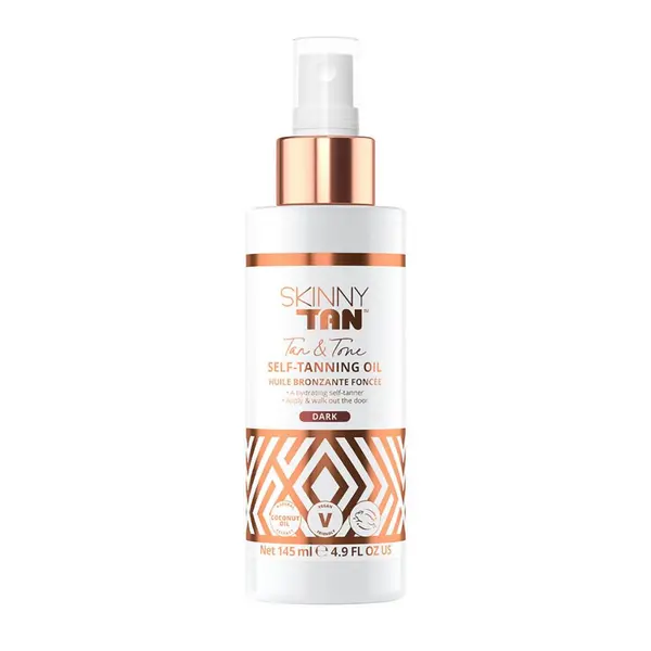 Image of Skinny Tan Tan & Tone Self-Tanning Oil Dark