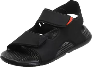 Image of adidas Childrens Swim Sandal - Black, Size 2