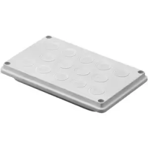 Image of Rittal SV 9665750 Cable grommet Insulant Grey (RAL 7032)