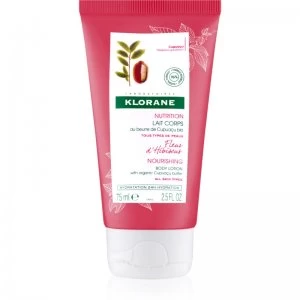 Image of Klorane Cupuacu Fleur d'Hibiscus Nourishing Body Milk 75ml