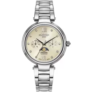 Image of Ladies Roamer Dreamline Moonphase Diamond Watch