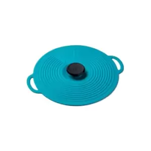Image of Silicone Classic 15cm Lid Aqua - Zeal