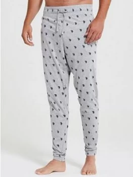 Image of U.S. Polo Assn. U.S Polo Assn All Over Print Dhm Lounge Bottoms