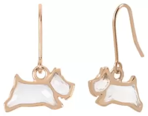 Image of Radley RYJ1308 Dangle Earrings Rose Gold Plated Jewellery