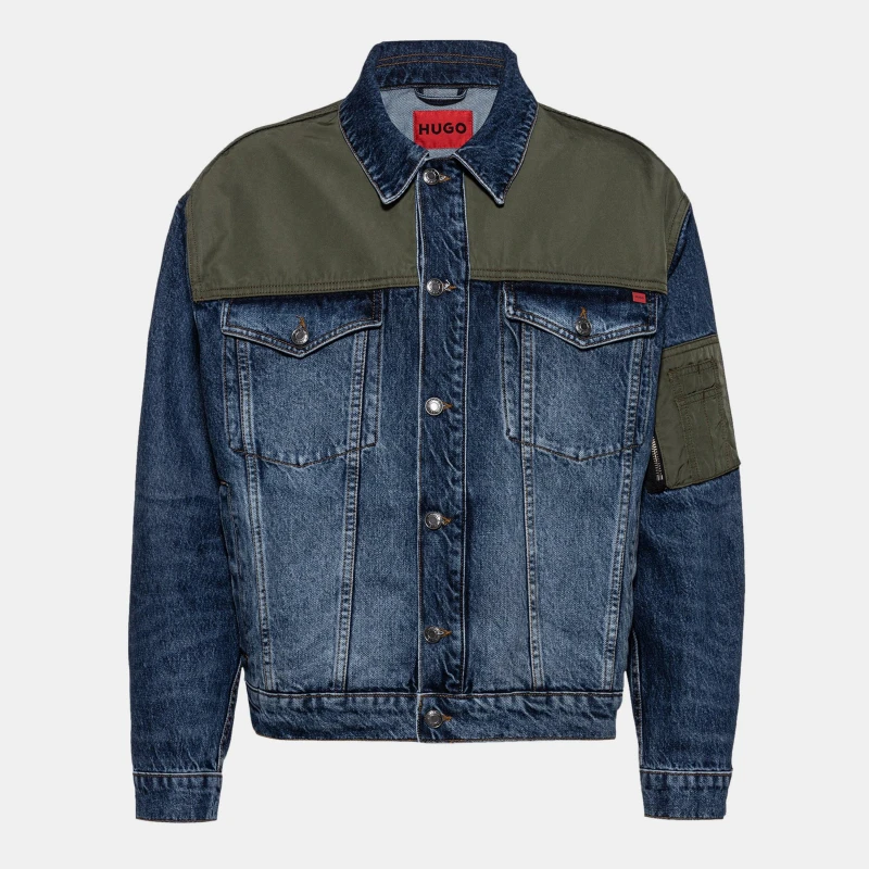 Image of Hugo Mens Denim Jacket Navy male S