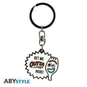 Image of Disney - Toy Story/Forky Metal Keyring