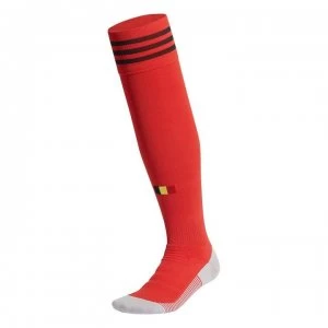 Image of adidas Belgium Home Socks 2020 - Red
