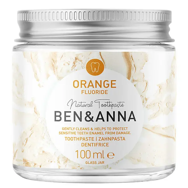 Image of Ben & Anna Orange Fluoride Toothpaste 100ml