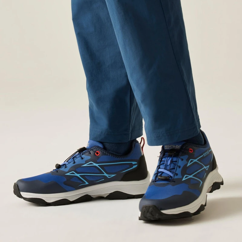 Image of Regatta Regatta Men Blaze Shoe in Mid Blue Size: 6 Mid Blue 6 Male 5063516025931