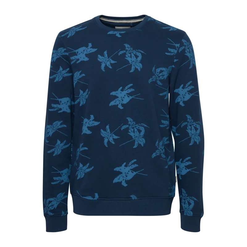 Image of Blend Sweatshirt Crewneck Blend Bleu Male XL