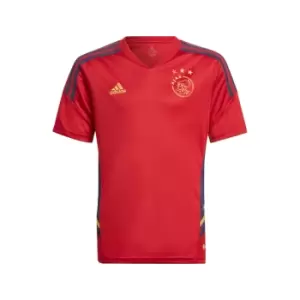 Image of 2022-2023 Ajax Training Jersey (Red) - Kids