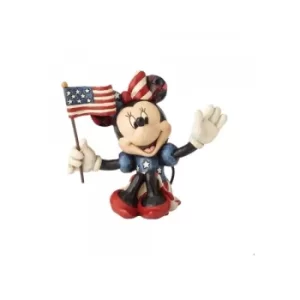 Image of Minnie Patriotic Mini Figurine
