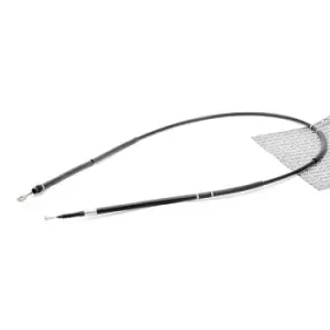 Image of RIDEX Brake Cable AUDI,SEAT 124C0207 8E0609722AF,8E0609722AG,8E0609722AH Hand Brake Cable,Parking Brake Cable,Cable, parking brake 8E0609722AK