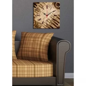 Image of 2828CS-20 Multicolor Decorative Canvas Wall Clock