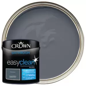Image of Crown Easyclean Mid Sheen Emulsion Bathroom Paint - Aftershow - 2.5L