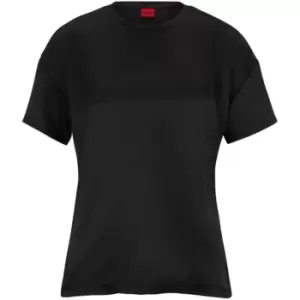 Image of Boss Smart Crew Neck T Shirt - Black