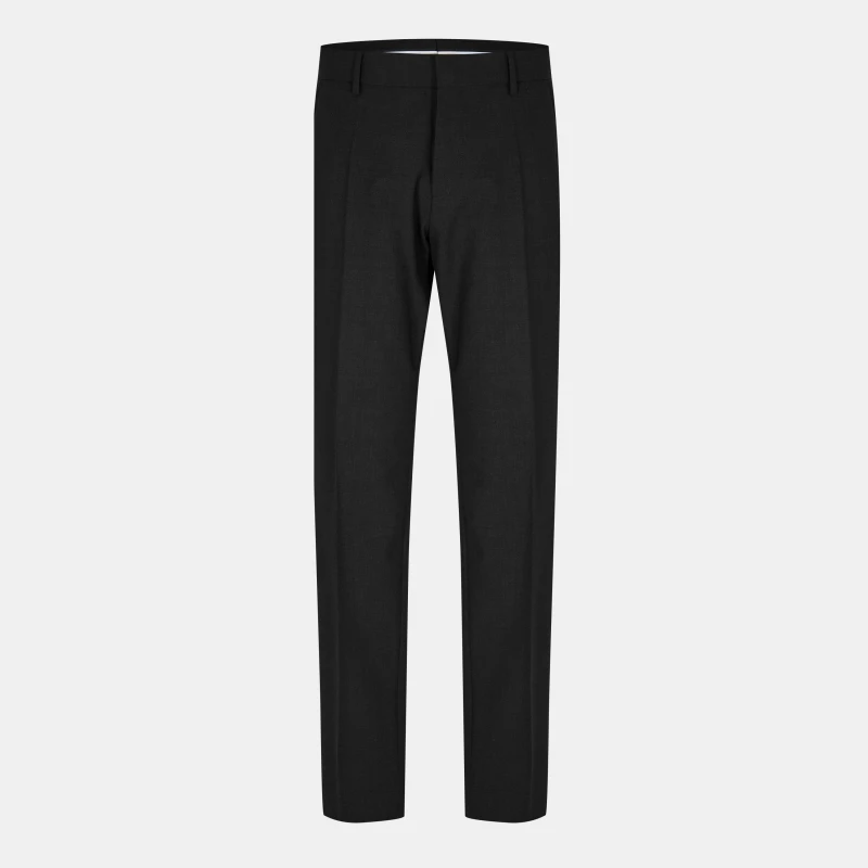 Image of Boss Mens H Genius Mm Straight Leg Trousers Dark Grey male XS