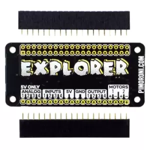 Image of Pimoroni PIM137 Explorer pHAT Prototyping Board with Motor Driver ...