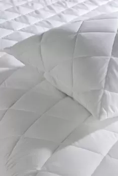 Image of Soft Quilted Pillow Protector Set