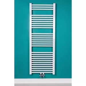 Image of Warmehaus Falun Square Heated Towel Rail Radiator Ladder Style Bathroom Radiator Rad White 1400 x 500mm