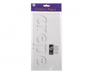 Image of Creativity Crepe Paper 300x50cm White