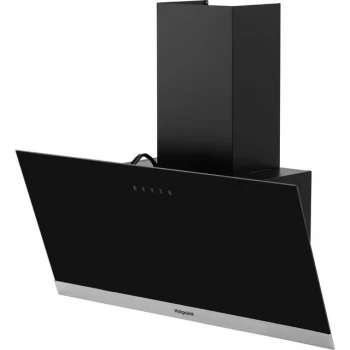 Image of Hotpoint PHVP87FLTK 80cm Angled Glass Chimney Hood