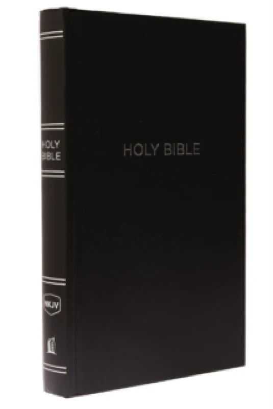 Image of NKJV, Pew Bible, Hardcover, Black, Red Letter, Comfort Print. Hardback. By Thomas Nelson Books