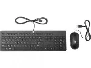 Image of HP T6T83AA USB Keyboard & Mouse Bundle