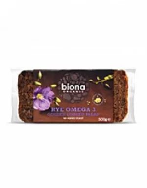 Image of Biona Organic Rye Linseed Bread 500g