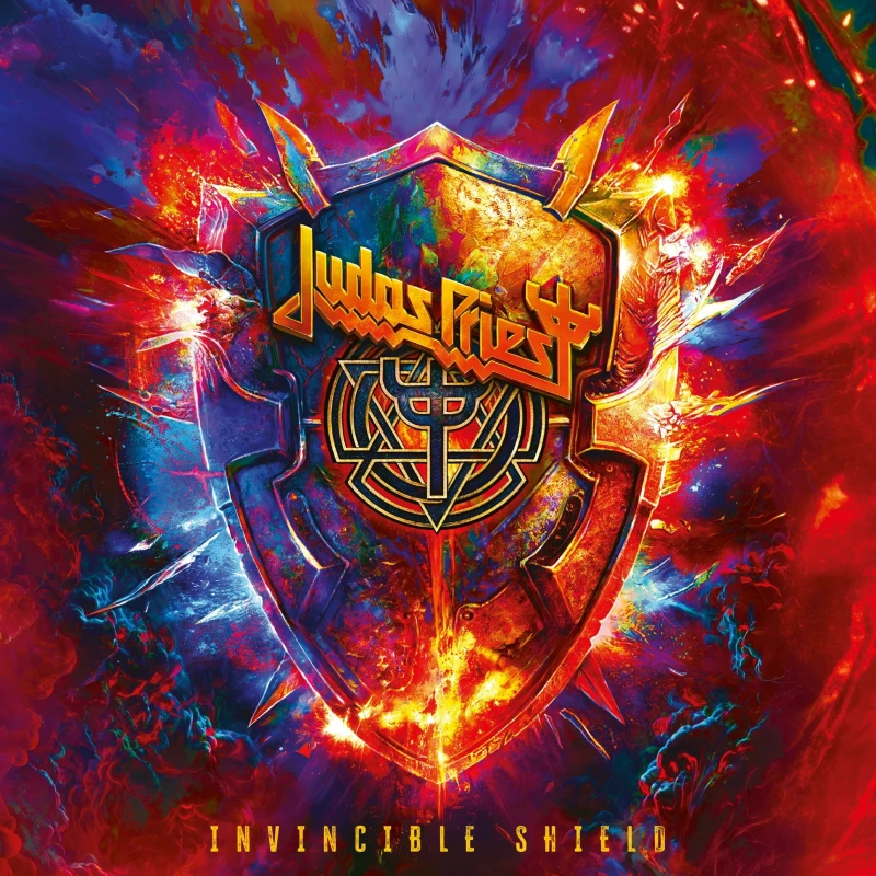 Image of Judas Priest Invincible shield LP multicolor Onesize Unisex