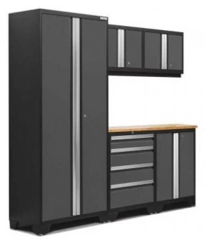 Image of Bold 3.0 Grey 6 piece Garage Cabinet Set