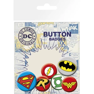 Image of DC Comics Logos Badge Pack
