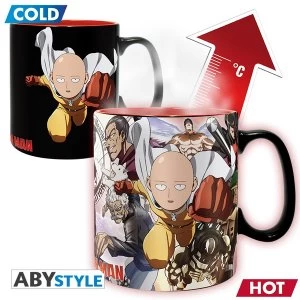 Image of One Punch Man - Heat Change Heroes Mug