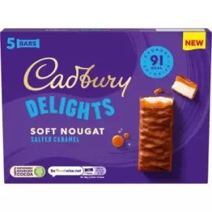 Image of Cadbury Delights Soft Nougat Salted Caramel