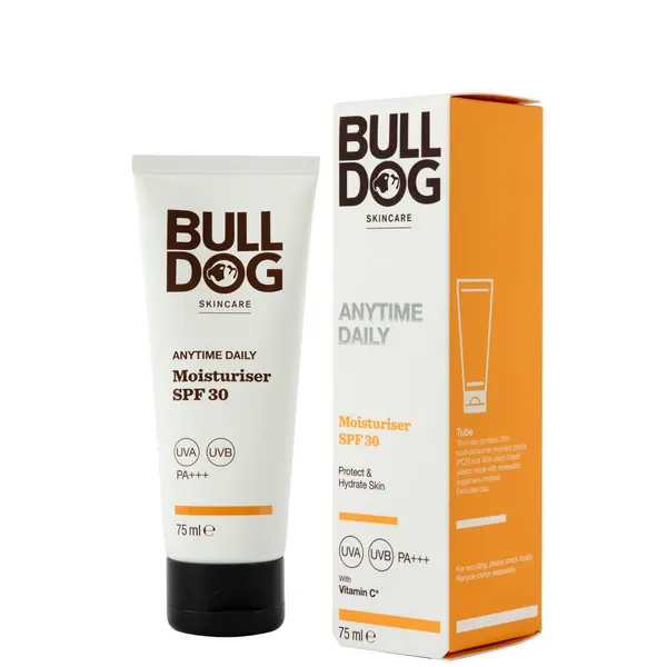 Image of Bulldog Anytime Daily Moisturiser SPF 30 75ml