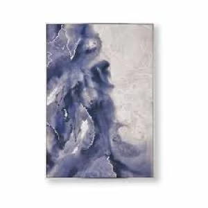 Image of Art For The Home Serene Waves 70 x 100 x 5cm Metallic Foil Embellished Canvas