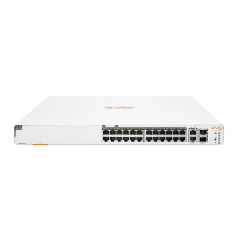 Image of HP Enterprise HPE Aruba Networking Networking Instant On Switch 20p Gigabit CL4 4p Gigabit CL6 PoE 2p 10GBT 2p SFP+ 370W 1960 JL807A