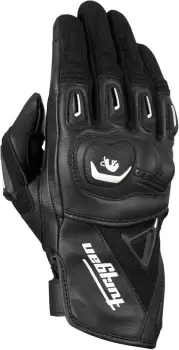 Image of Furygan Volt Motorcycle Gloves, black-white Size M black-white, Size M
