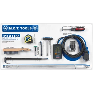 Image of Sealey MOT Tool Shadow Board and Tool Kit