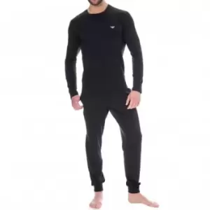Image of Emporio Armani Endurance Cotton Loungewear - Black M