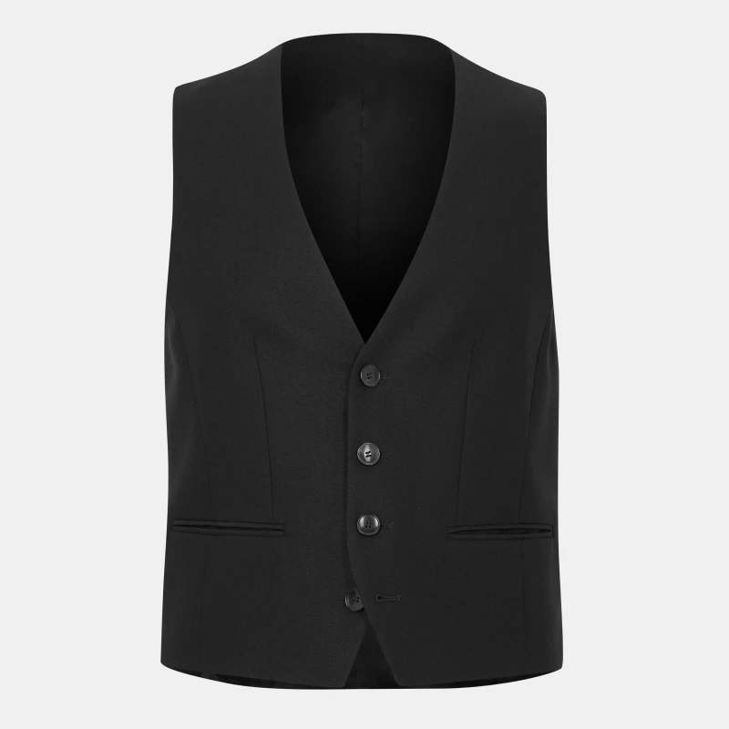 Image of Boss Mens Reymond Structured Blazer Black male 38 (48)