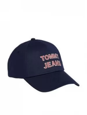 Image of Tommy Jeans Tommy Jeans Tjw Graphic Cap, Navy, Women