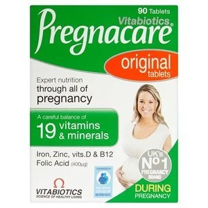Image of Vitabiotics Pregnacare Vitamins Tablets 90s